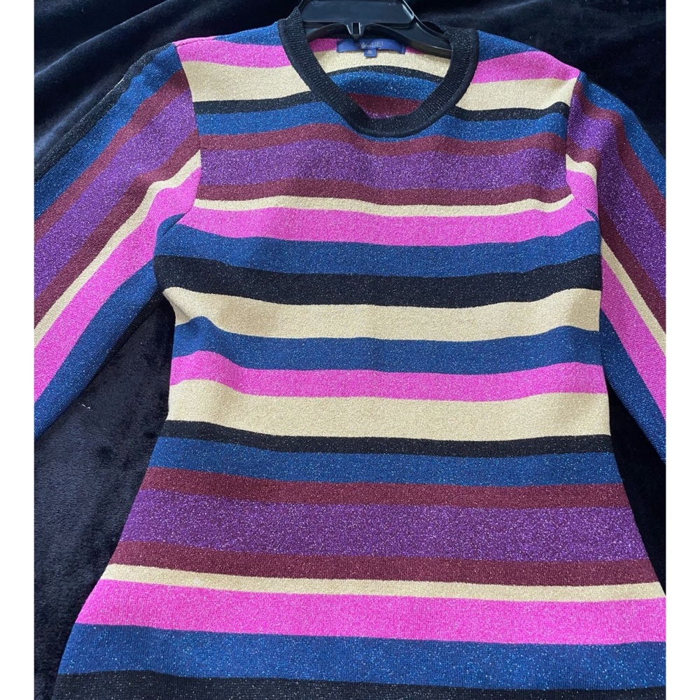 Colorful Long Sleeve Cut Out Back
